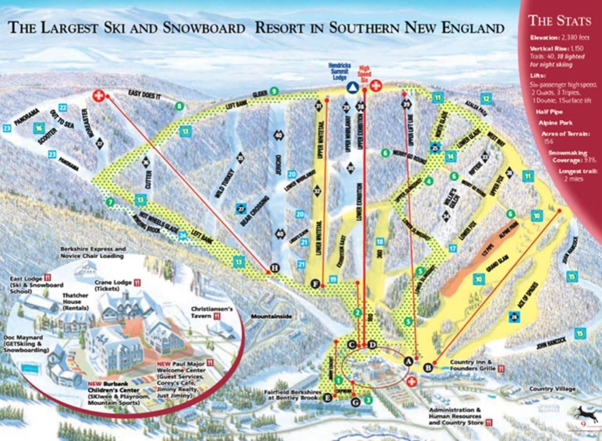 Mountain View Suite On Jiminy Peak Ski On Off -New ハンコック エクステリア 写真